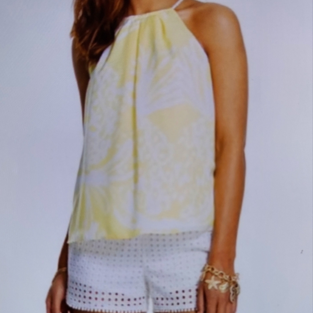 Yellow Halter Top
